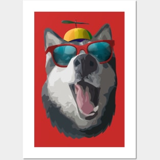 Husky Swag Posters and Art